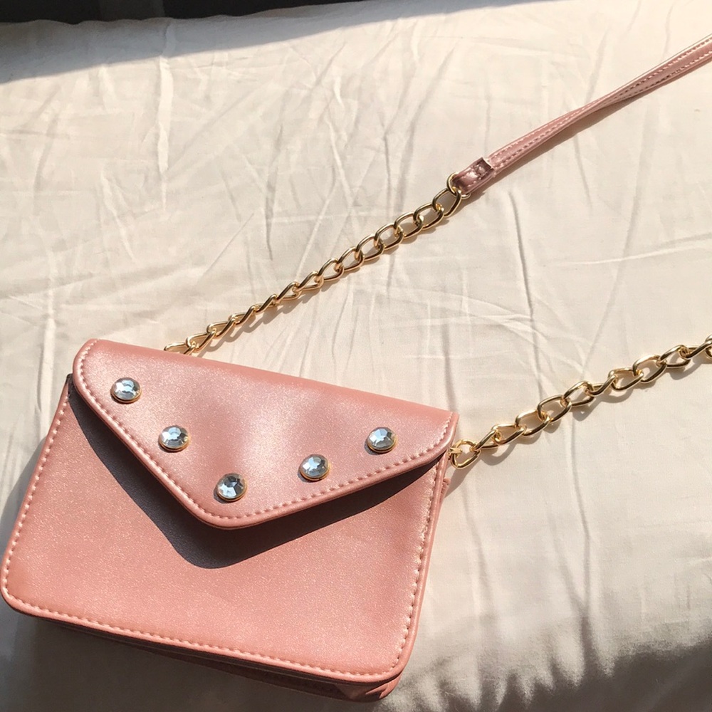 Deb and Dave pink bag